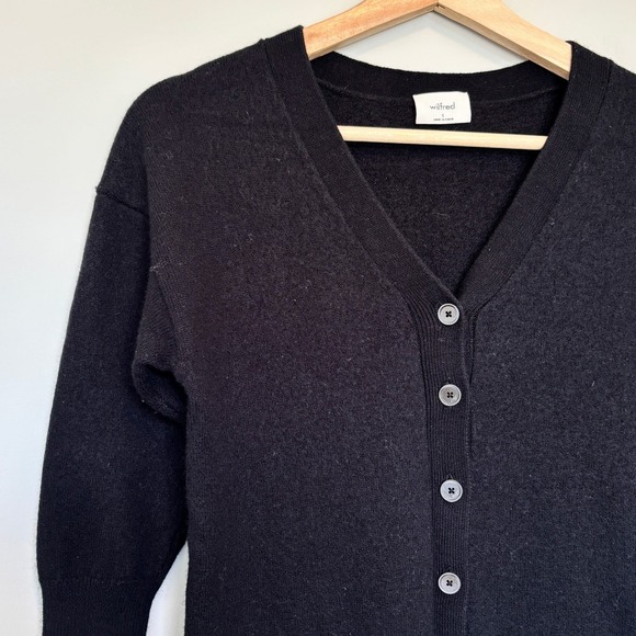 Wilfred Black Long Sleeve Dress - Picture 5 of 14